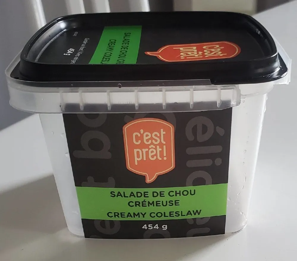 Salade de chou crémeuse