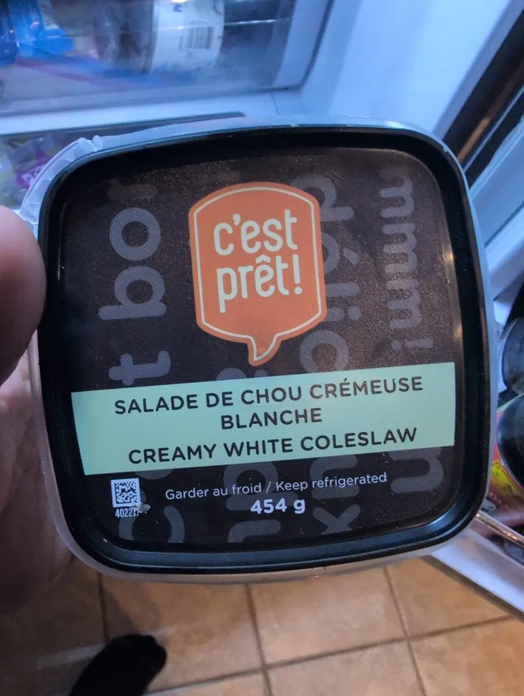 Salade de chou crémeuse