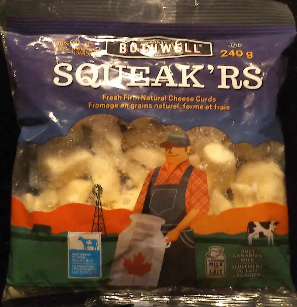 SQUEAK'RS Fresh Firm Natural Cheese Curds