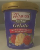 White Chocolate Raspberry Gelato