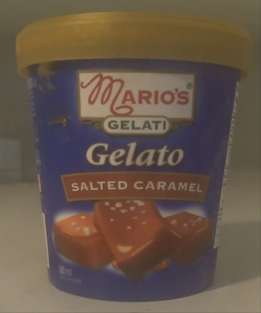 Salted Caramel Gelato
