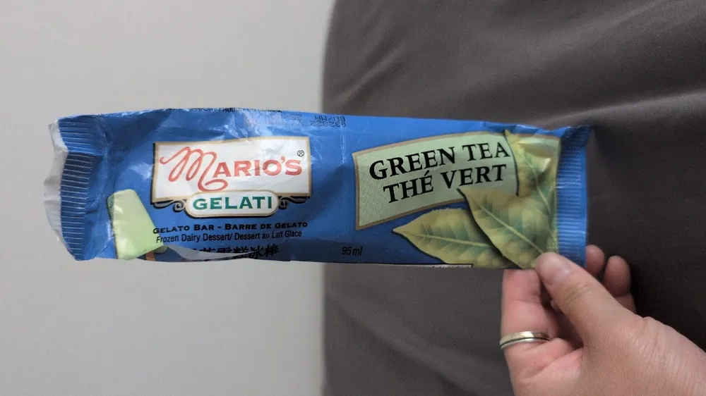 Green Tea Gelato Bar
