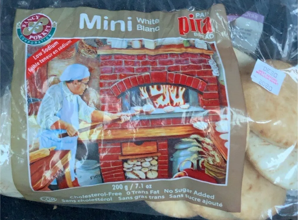 Mini White Pita