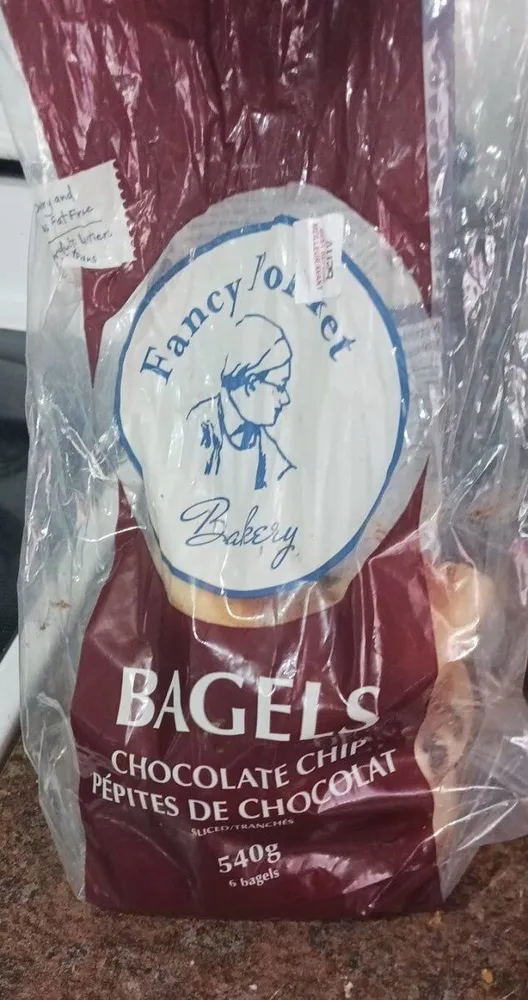 Chocolate chip bagel