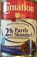 2% M.F. Evaporated Partly Skimmed Milk