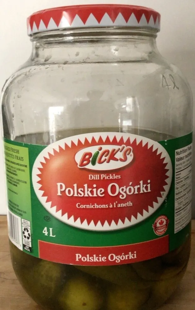 Dill pickles polskie ogórki