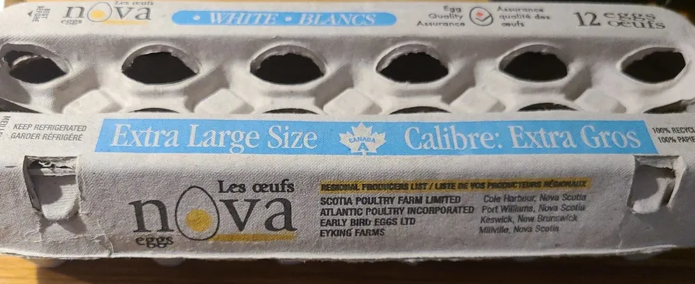 Extra Large Eggs
