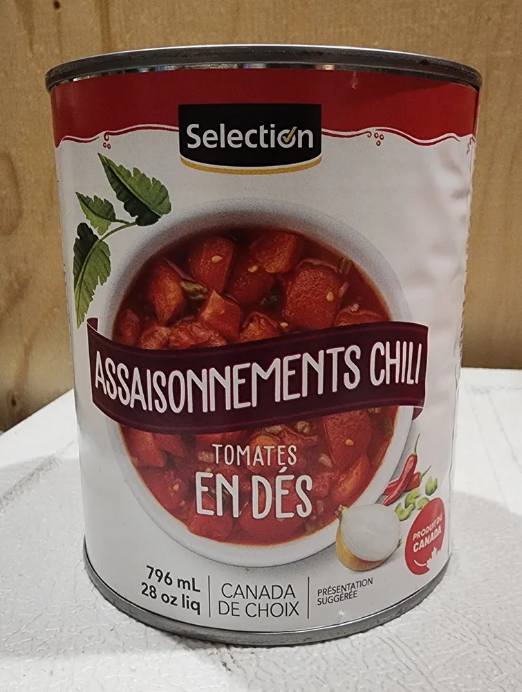 Chili Seasonings Diced Tomatoes