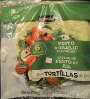 Tortilla Pesto Garlic