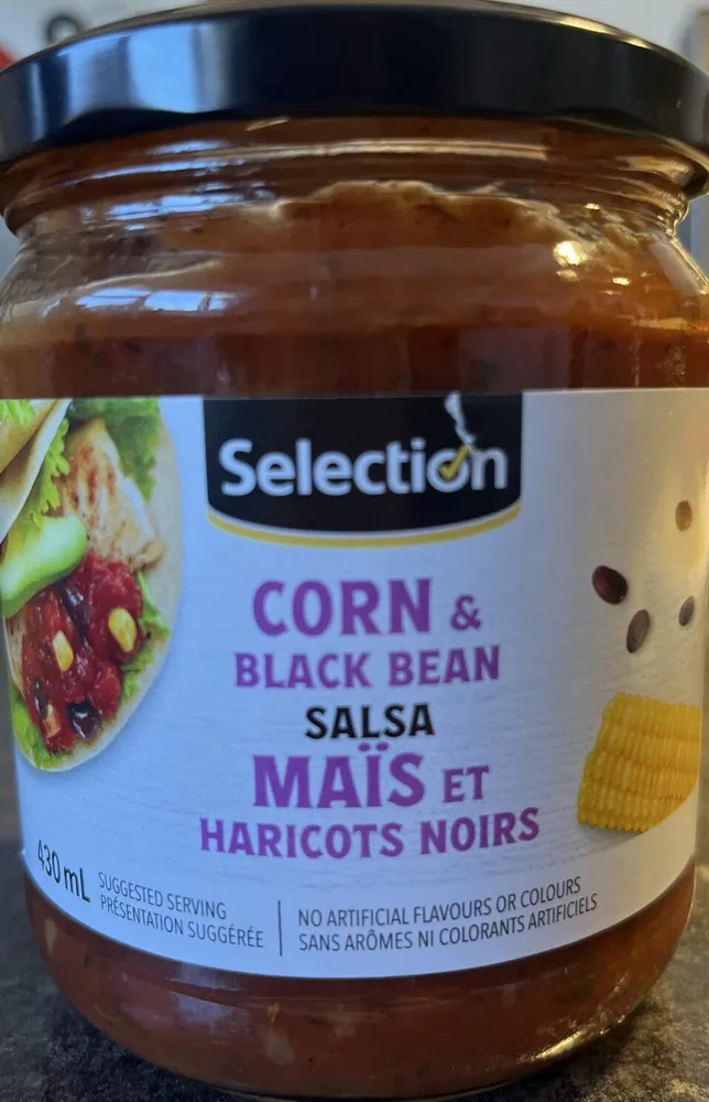 Corn And Black Bean Salsa