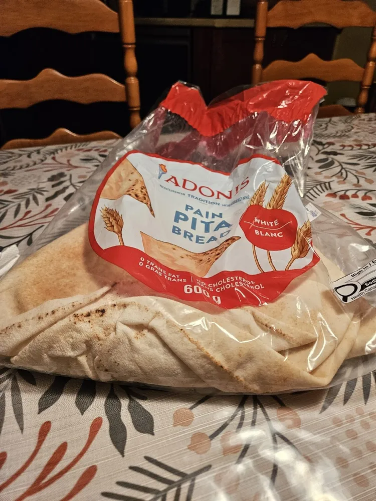 White Pain Pita Bread