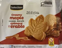 Creamy maple cookies