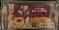 2 pains aux raisins