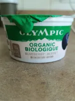 Yaourt biologique aux bleuets