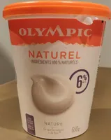 Natural Probiotic Yogurt Plain 6% M. F.