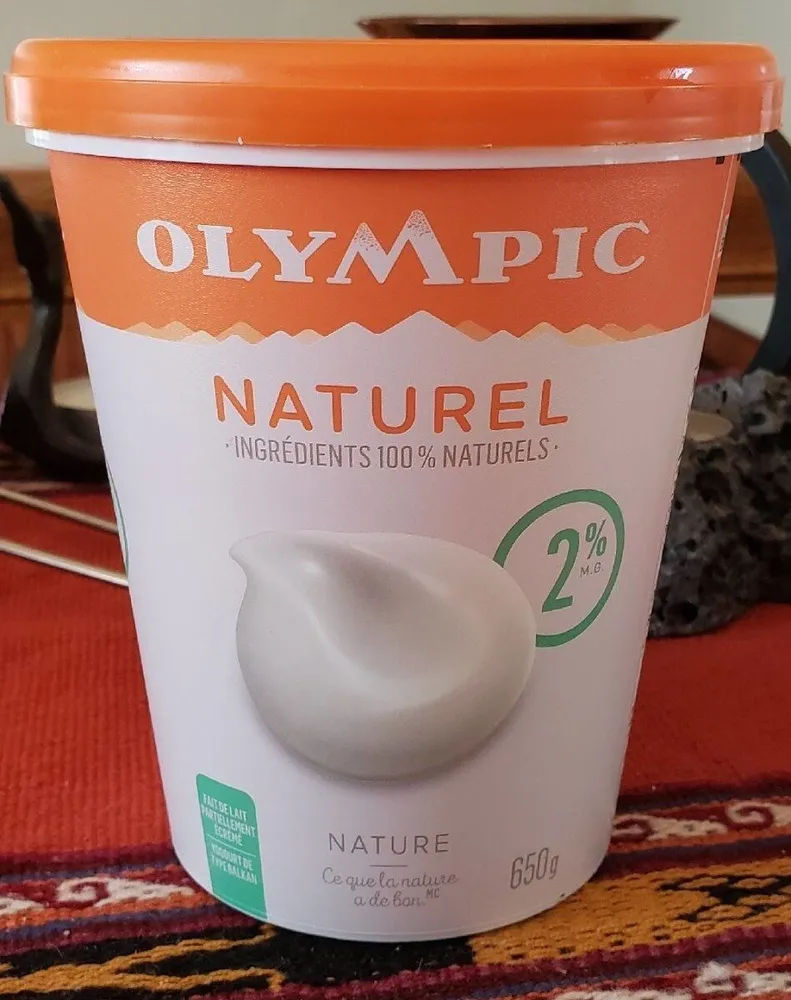 Yogourt naturel