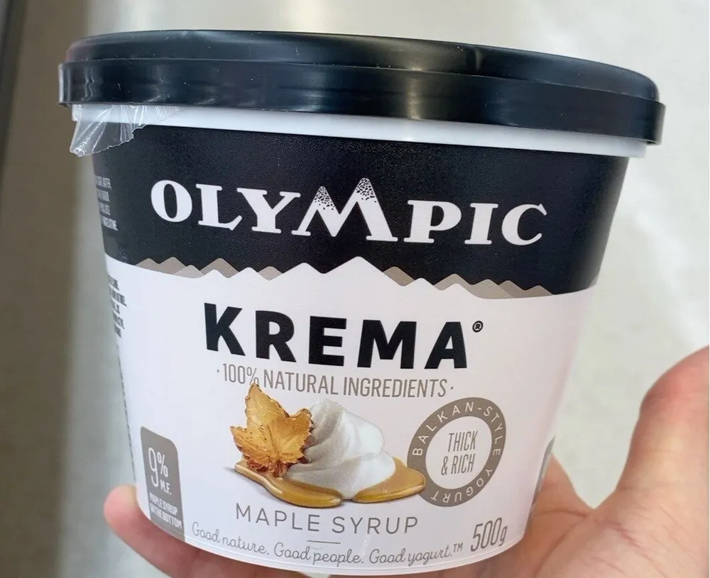 Krema sirop d’erable