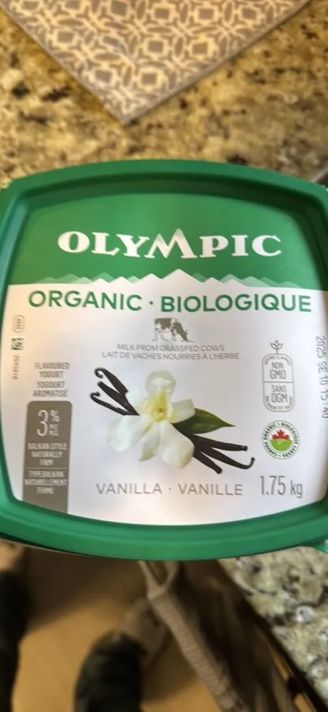 Vanilla Flavoured Yogourt