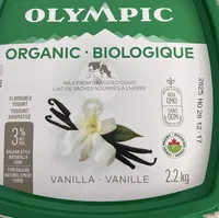 Organic Vanilla 3% Balkan style Yogurt