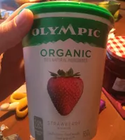 Organic Strawberry Fruit / Bottom Yogurt 2.8% M. F.