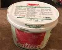 Crème glacée à l’ancienne menthe et brusures de chocolat