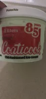 Creme glace a l'ancienne Pistache