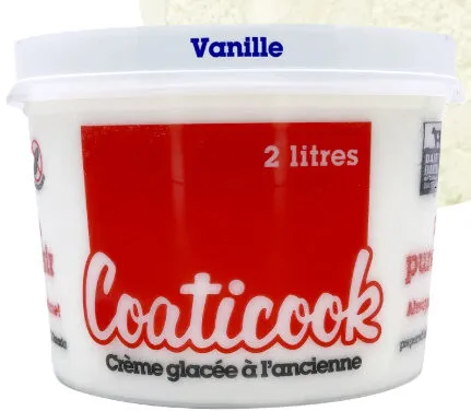 Crème glacée à l'ancienne vanille