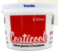Crème glacée à l'ancienne vanille