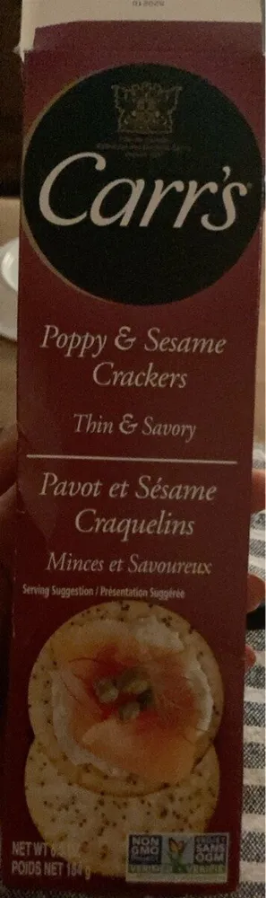 Craquelins Pavot et Sesame