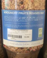 Krounchy fruits rouges bio