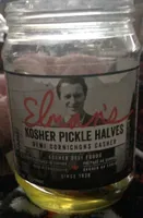 Kosher pickle halfs