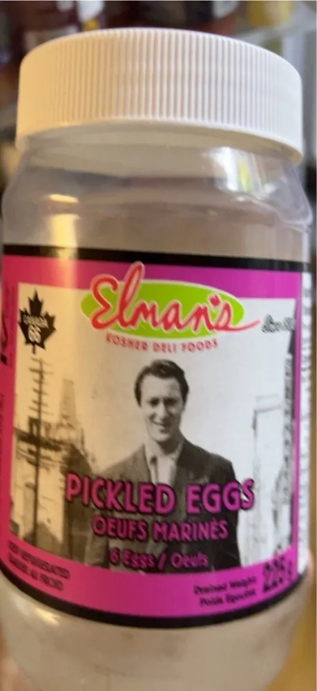 Elmans pickled eggs