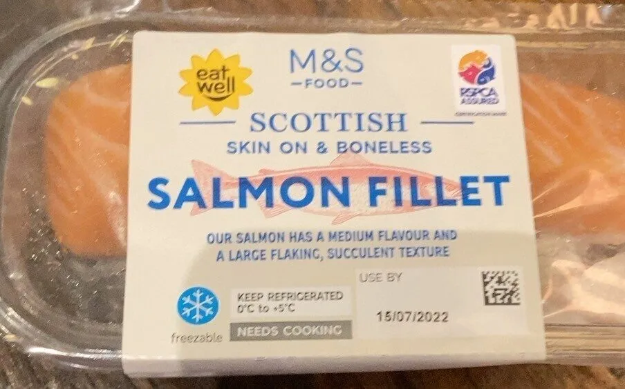 Salmon filltet
