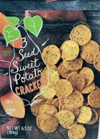 3 Sweet potato crackers