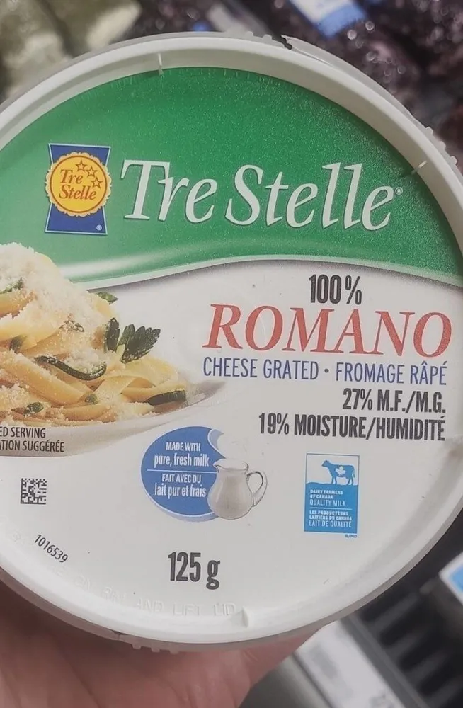 Romano cheese grated