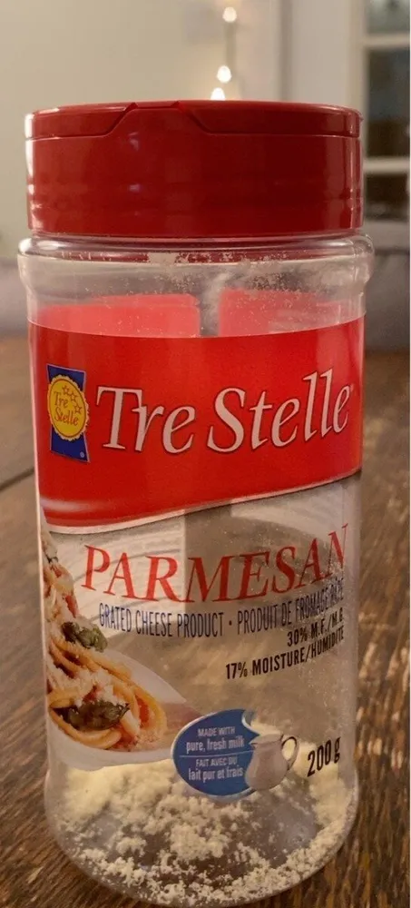 PARMESAN Grated Cheese Product
