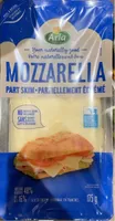 Mozzarella partiellement écrémé