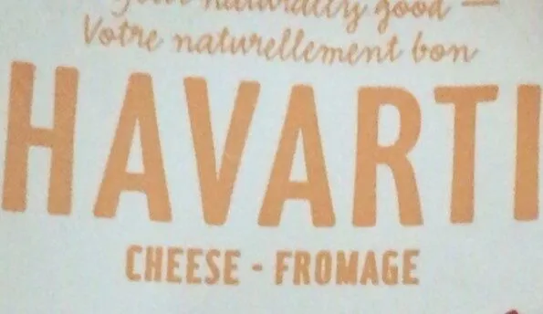 Havarti cheese