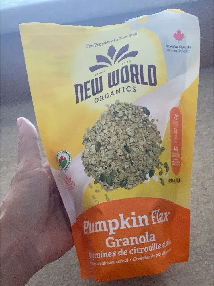 Pumpkin flax granola