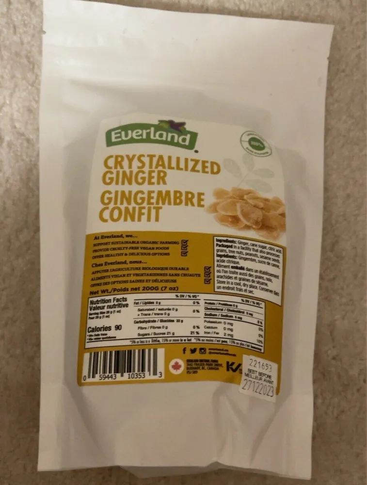 Crystallized Ginger