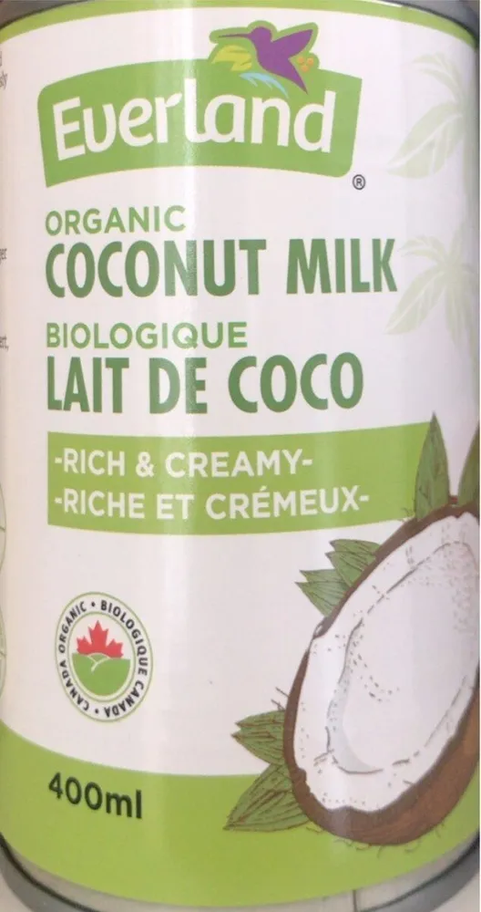 Organic Coconut Milk Rich & Creamy