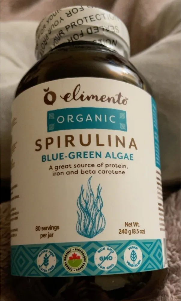 Algues bleues-vertes Spirulina