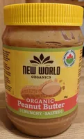 Organic Peanut Butter crunchy salted