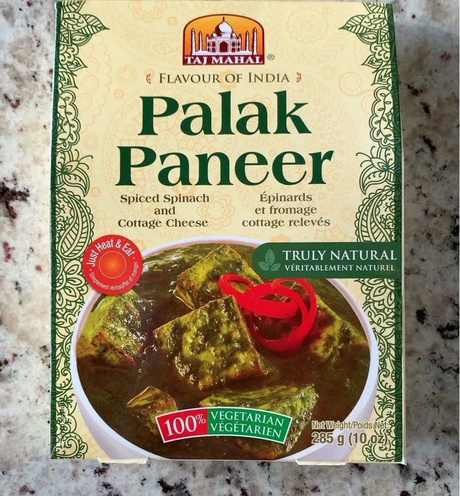 Palak paneer