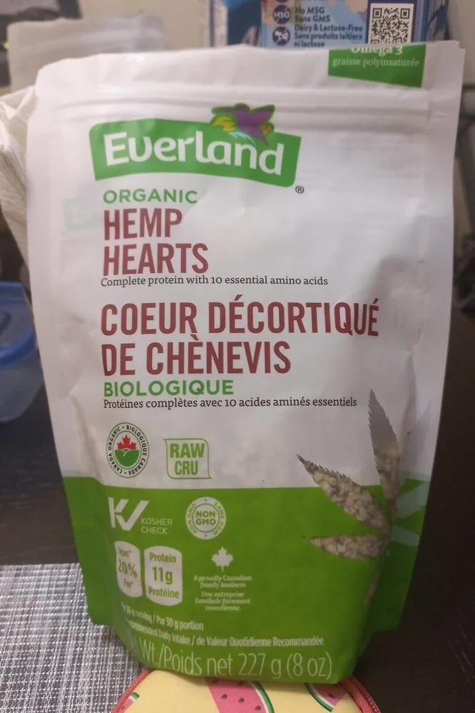 Organic Hemp Hearts