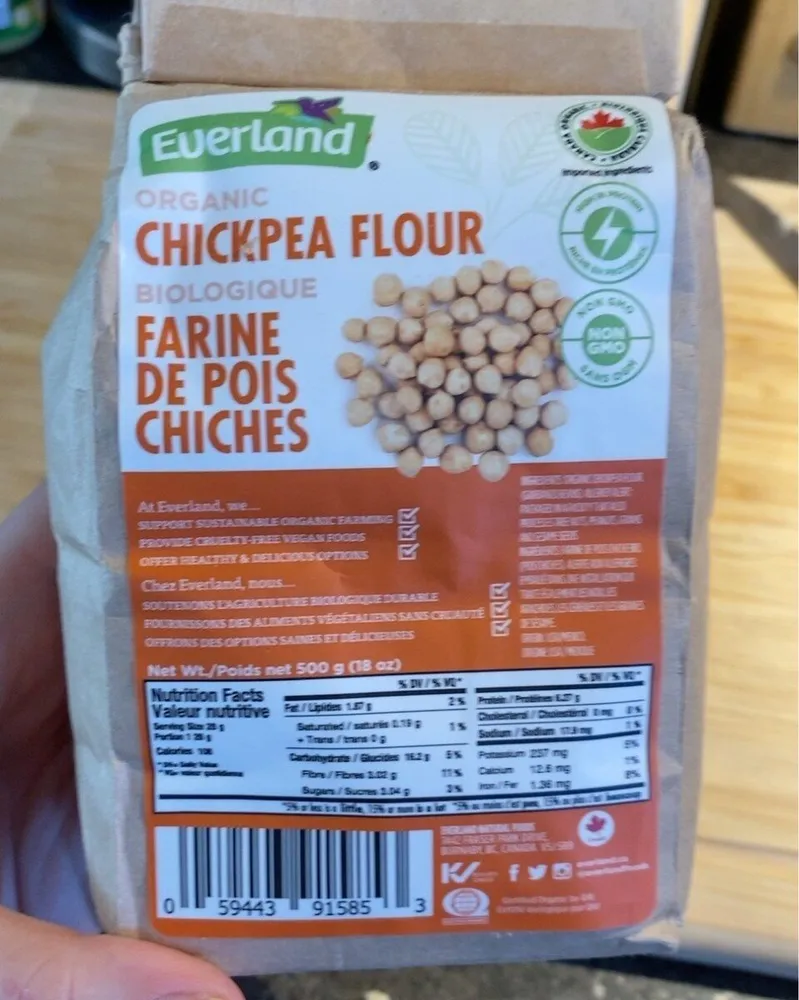 farine pois chiche