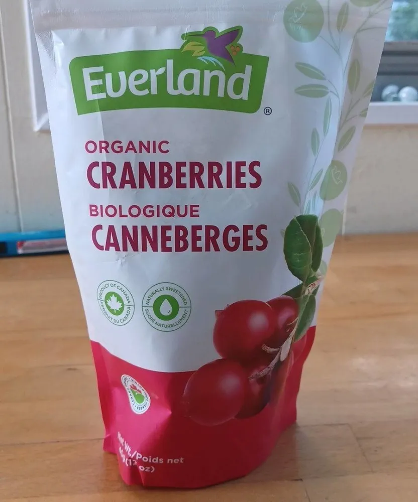 Canneberges biologiques
