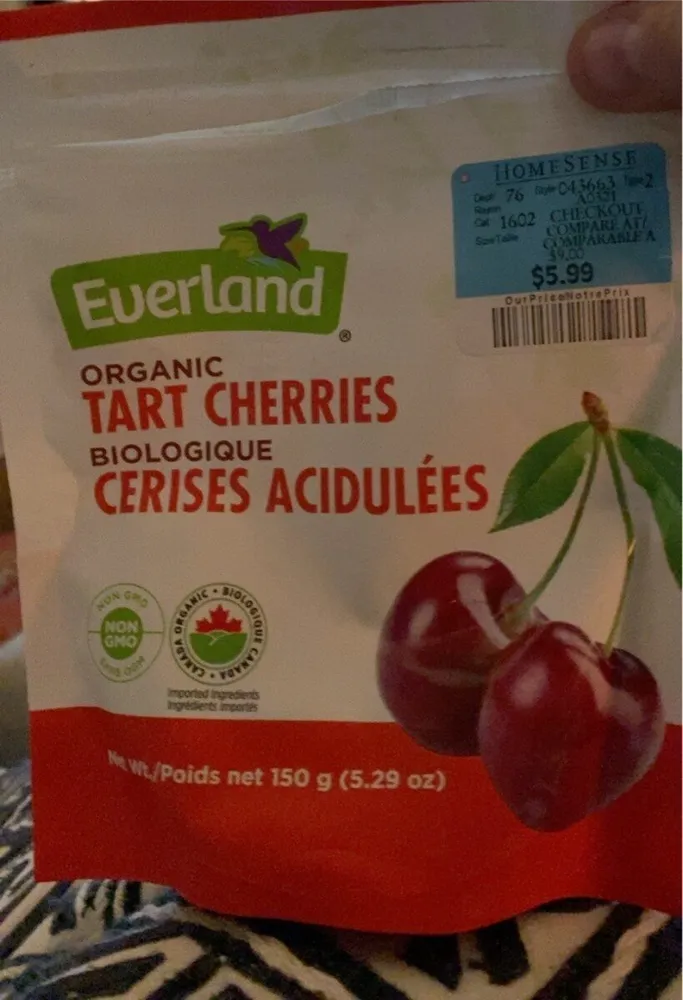 Tart cherries