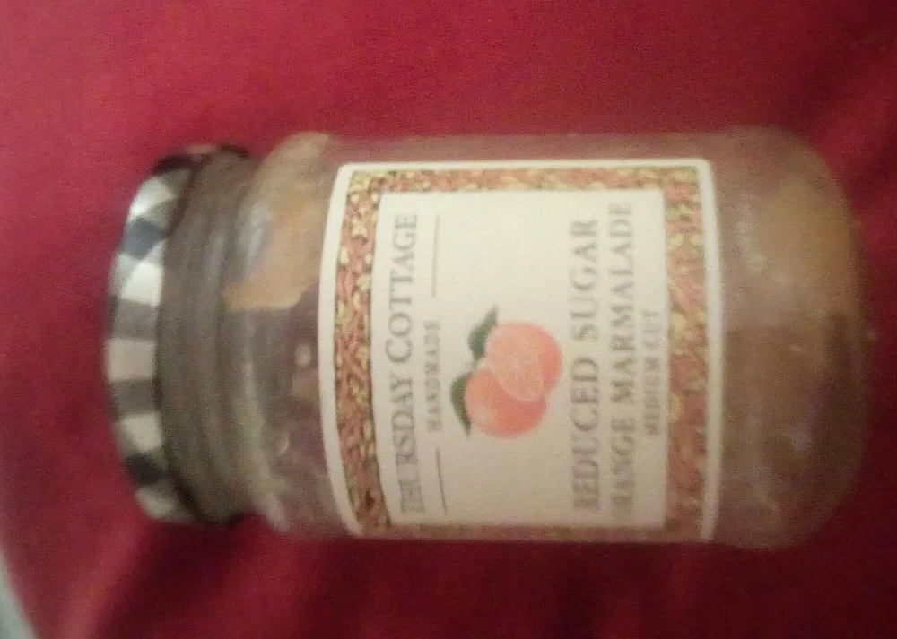 Reduced sugar orange marmalade medium cut