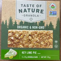 Organic Key Lime Pie Bars